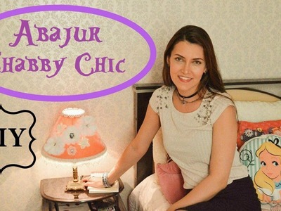 Abajur (Shabby Chic) DIY