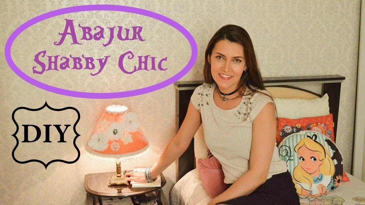 Abajur (Shabby Chic) DIY