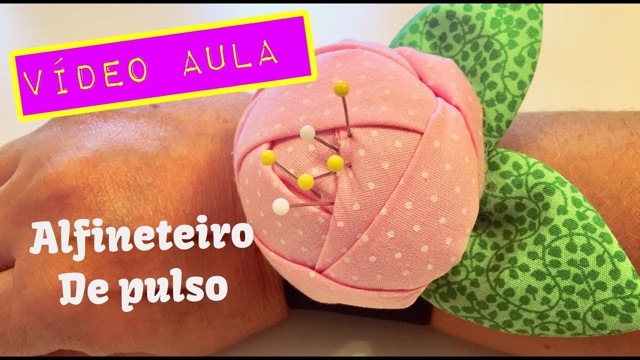 Alfineteiro de Pulso DIY