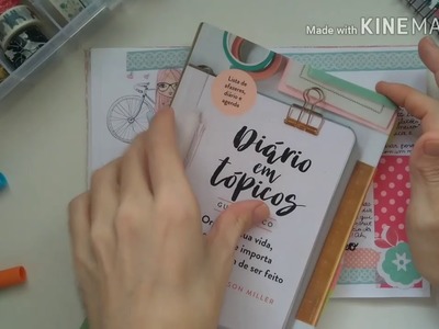 Bullet journal - decoração do mês de março