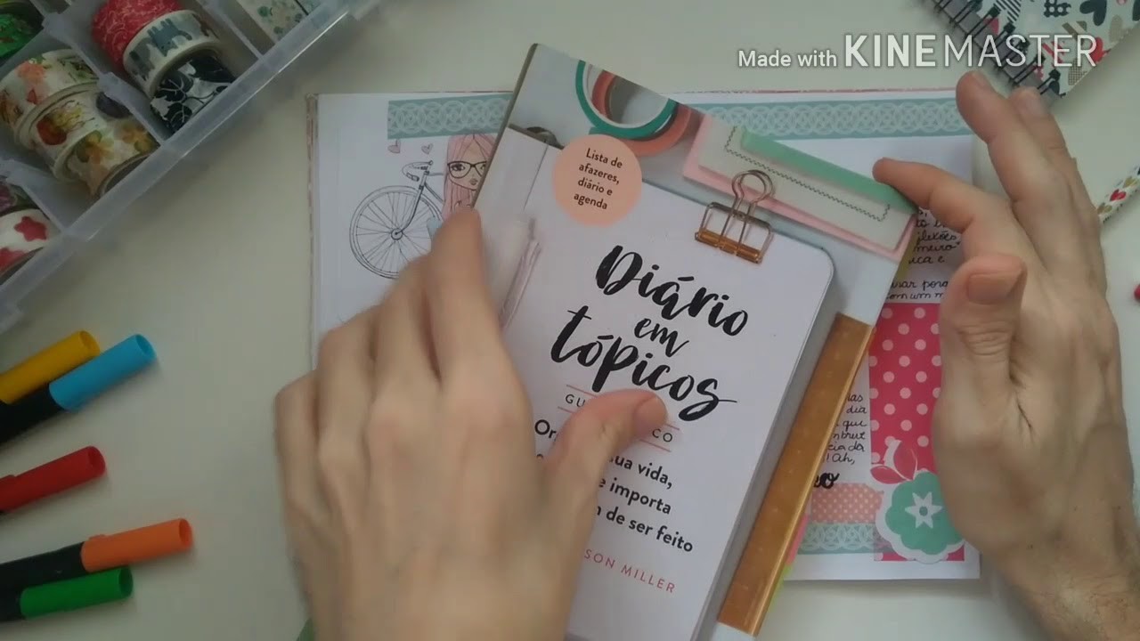 Bullet journal - decoração do mês de março