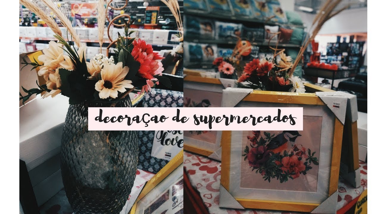 DECORAÇÃO DE SUPERMERCADO , QUADROS , MANTAS | Sarah Sthefany