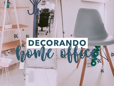 DIÁRIO DE DECORAÇÃO #2: Montando Móveis, e Decorando o Home Office | Carol Alves