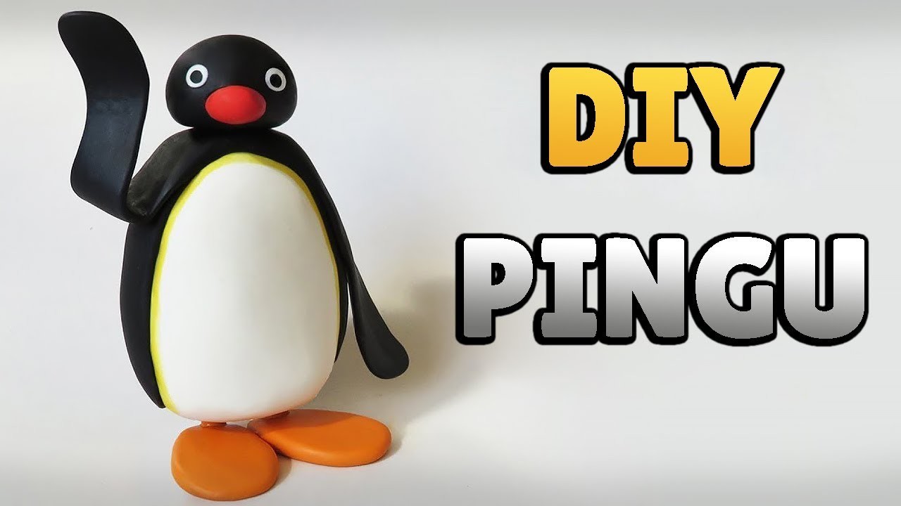 DIY: Como Fazer o PINGU em Biscuit #diynostalgia