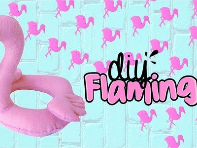 Diy: Decoração de Flamingo #trifácil I Wiviane Soares