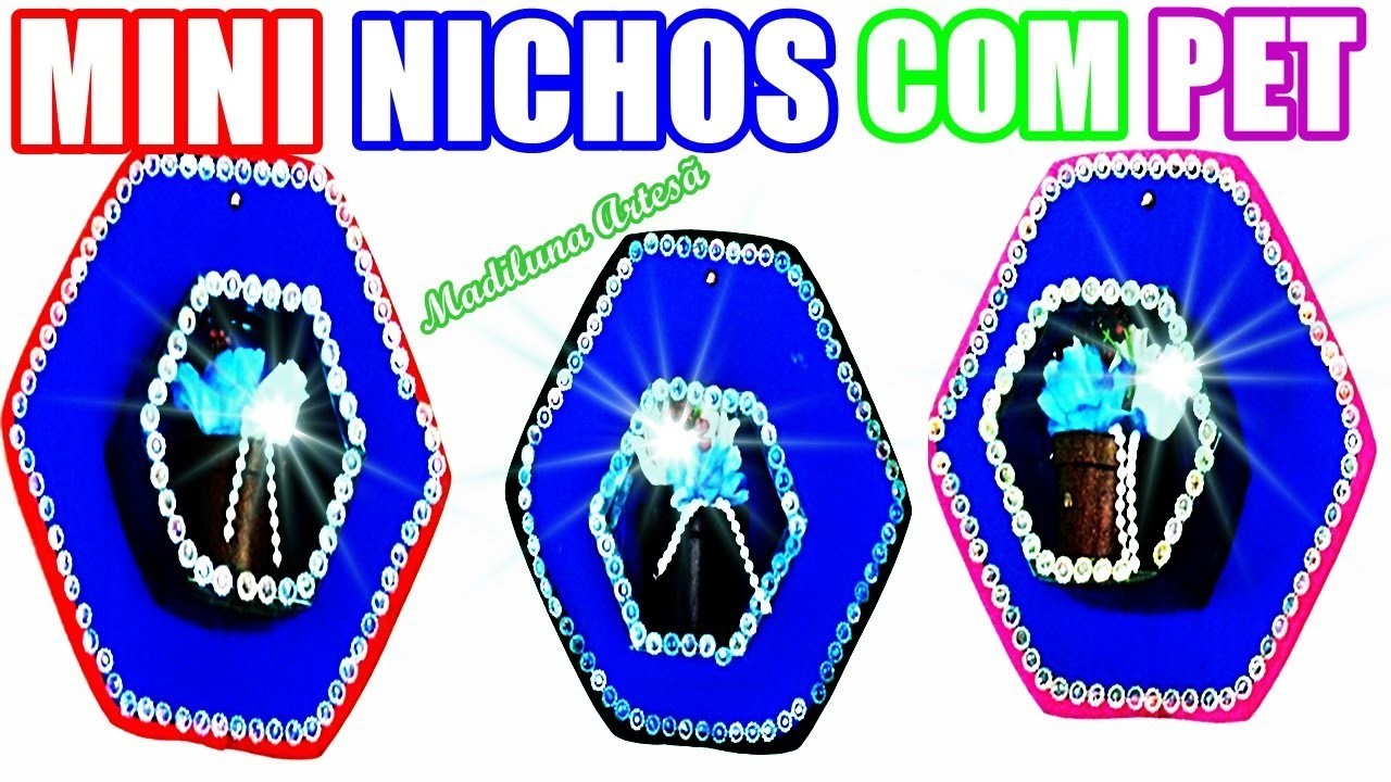 DIY - MINI NICHOS FEITOS COM PET