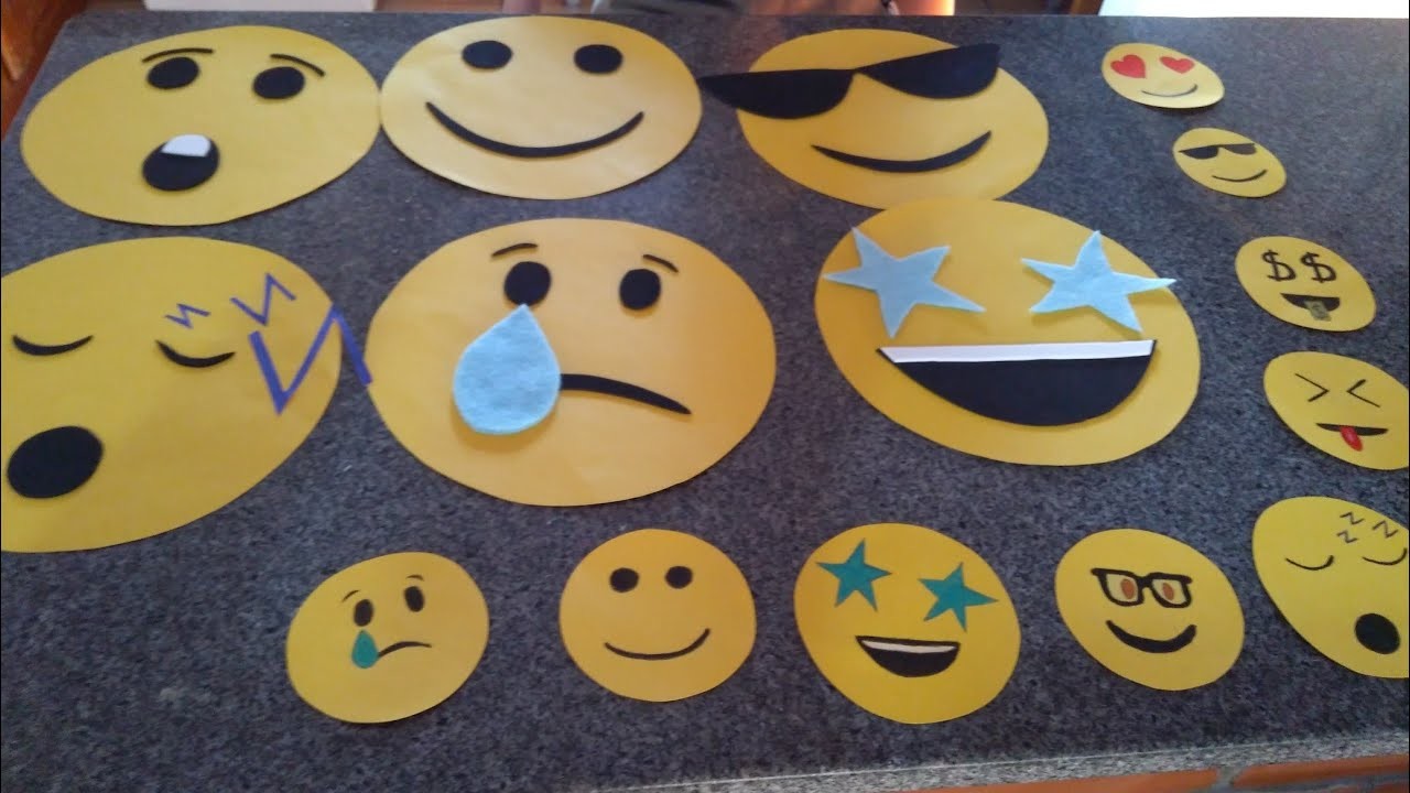 Faça você mesmo decoração de festa infantil emoji #decoracao