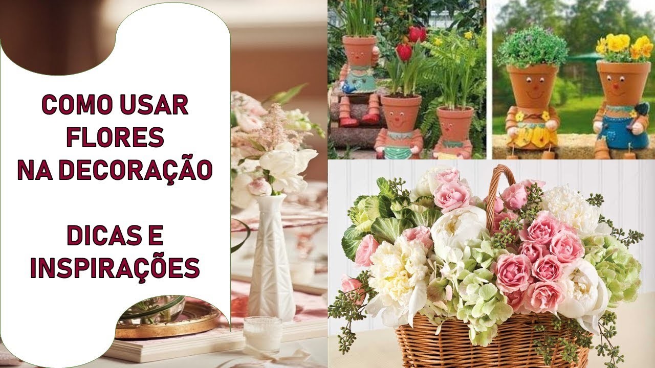 FLORES NA DECORAÇÃO ???? DICAS E INSPIRAÇÕES