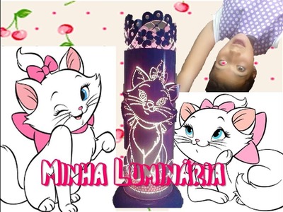 Minha Luminária da Gatinha Marie