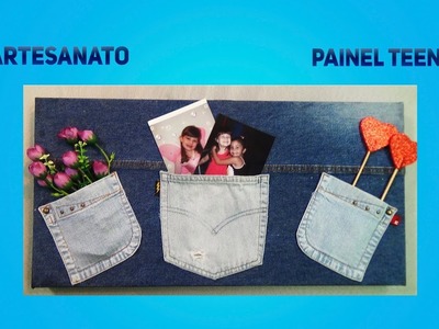 Painel teen artesanato