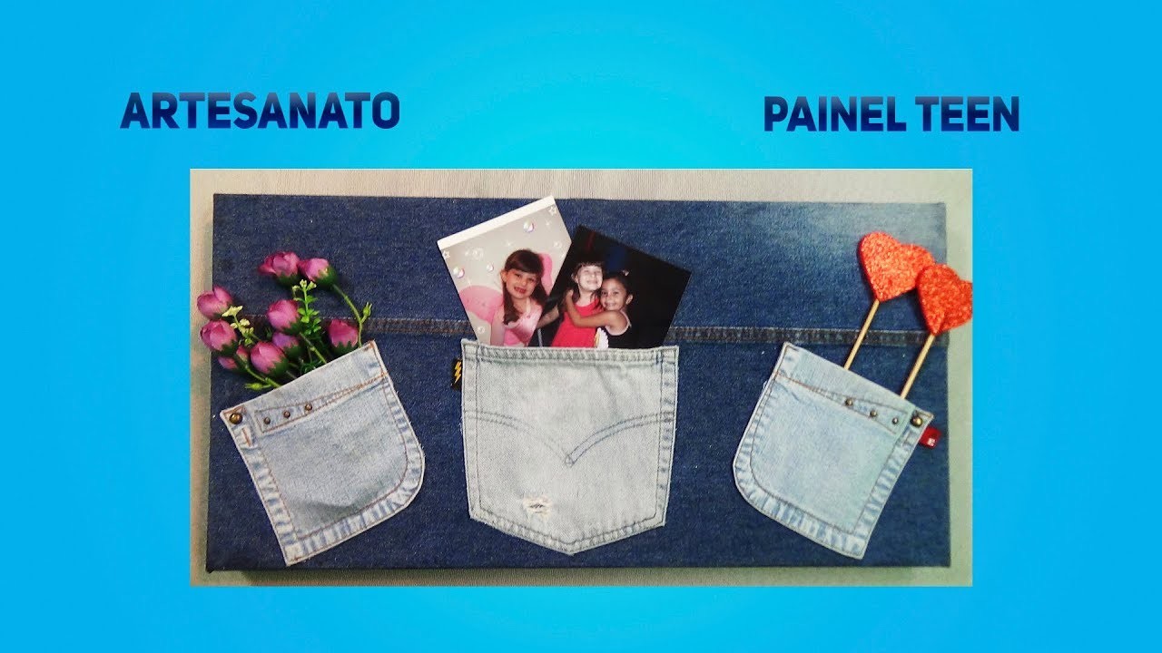 Painel teen artesanato