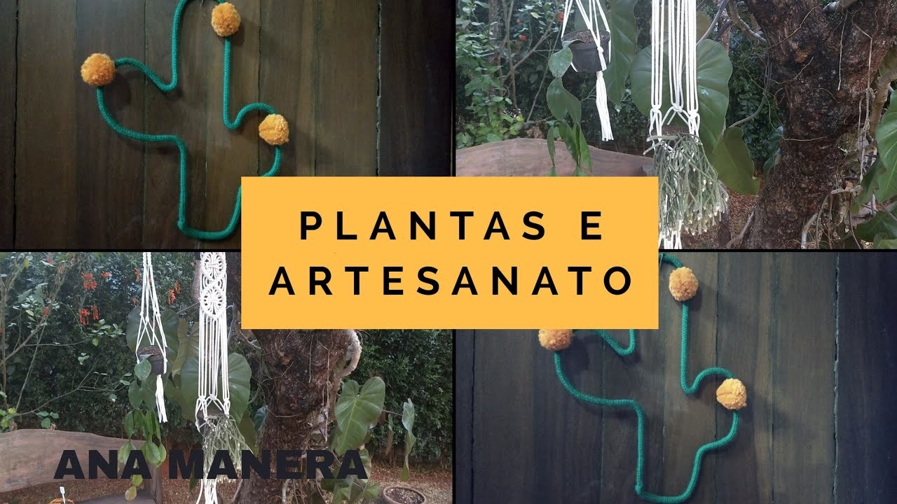 PLANTAS E ARTESANATO - TUDO A VER