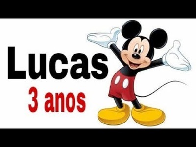 Preparativos Mickey mouse (Lucas faz3)  itens para compor a decoração