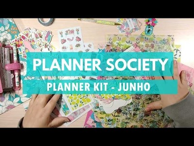 The Planner Society - Kit de Junho (PT-BR)