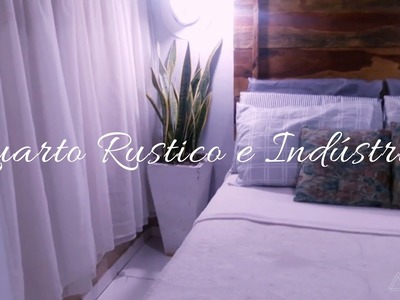 TOUR PELO NOSSO QUARTO | DIY | CANTINHO DO BêBê | QUARTO INDUSTRIAL | RUSTICO