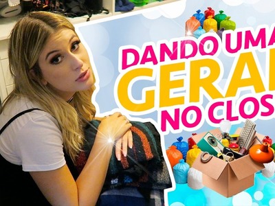 Arrumando o Closet