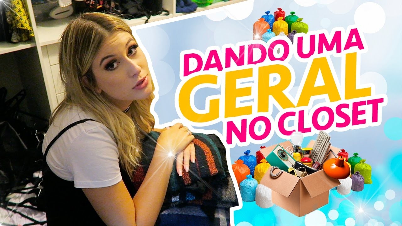 Arrumando o Closet