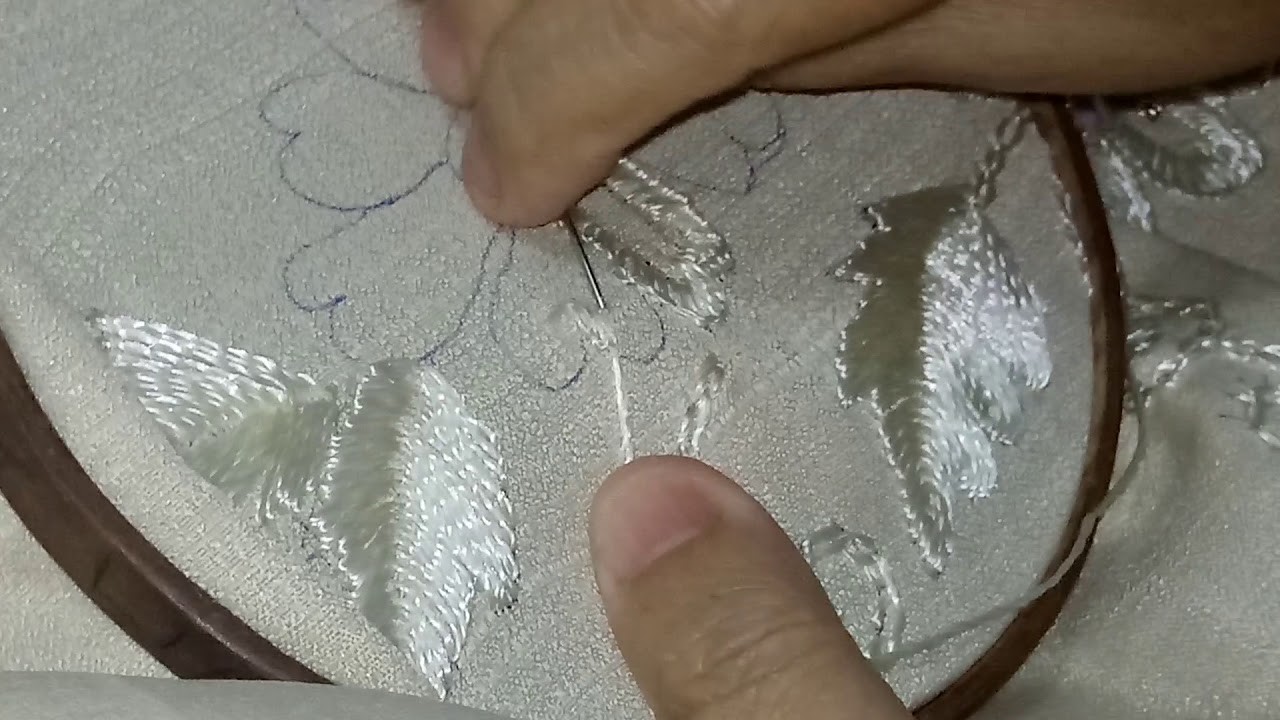 ♥Bordado a mao ponto caseado vazado -hand embroidery ♥ #finalização