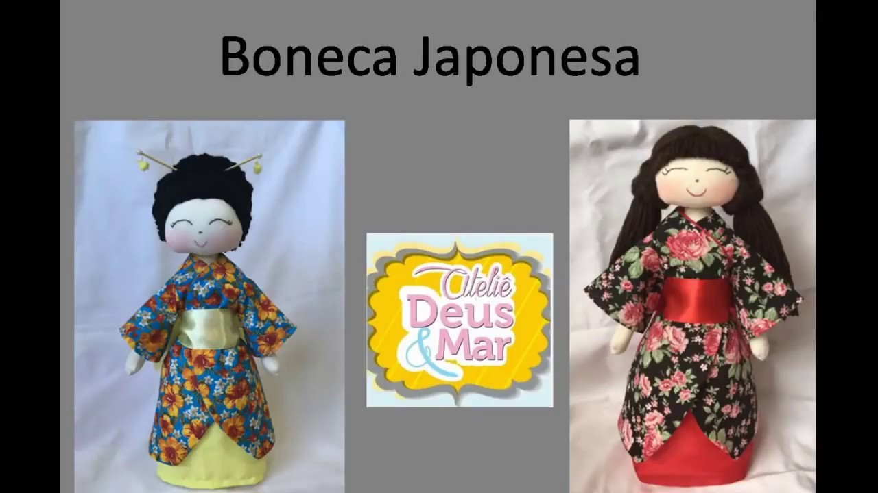 Como fazer Boneca Japonesa Parte 1