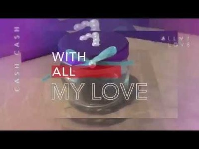 D.I.Y - DECORAÇÃO POTINHO DE PAPINHA COM TECIDO