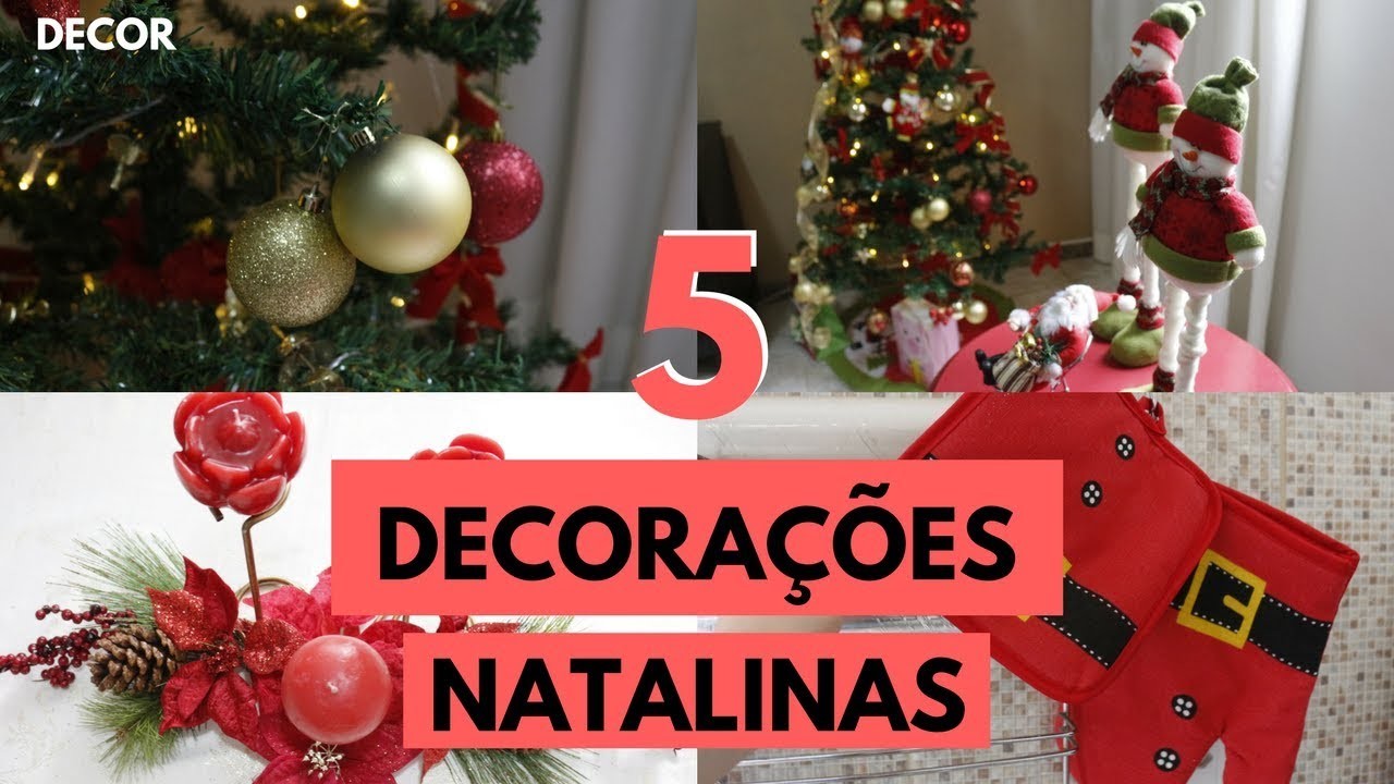 Decoração de Natal | 5 inspirações para decorar a casa