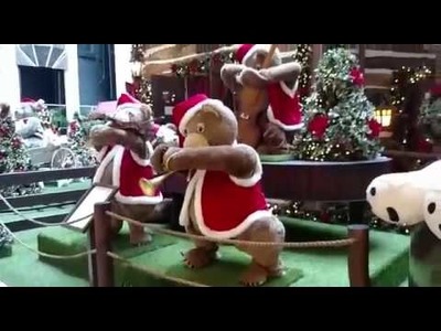 Decoração de Natal do shopping Barra Salvador-Ba