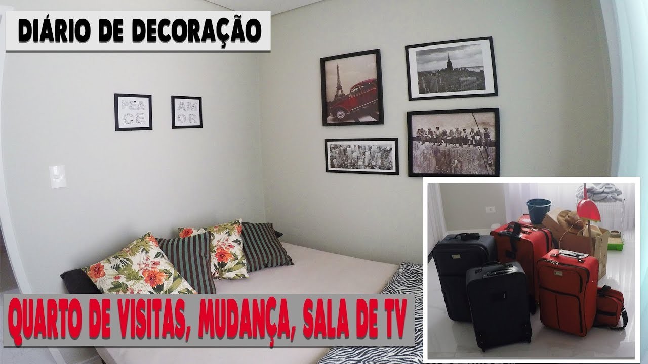 DIARIO DE DECORAÇÃO #3 - QUARTO DE VISITAS, SALA DE TV, MINI MUDANÇA