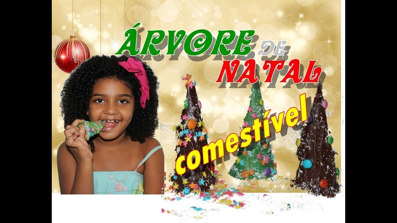 DIY Arvore de natal comestivel