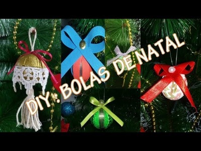 DIY: Bolas de Natal #Especial de Natal 3