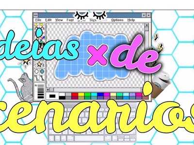 Diy -como fazer cenarios para videos facil e barato ft - Opa Clarinha