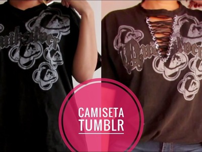 DIY - CUSTOMIZAÇÃO DE CAMISETA.VALE R$60,00 MAS GASTEI APENAS R$ 5,00