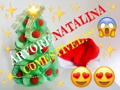 Diy de árvore de Natal comestível