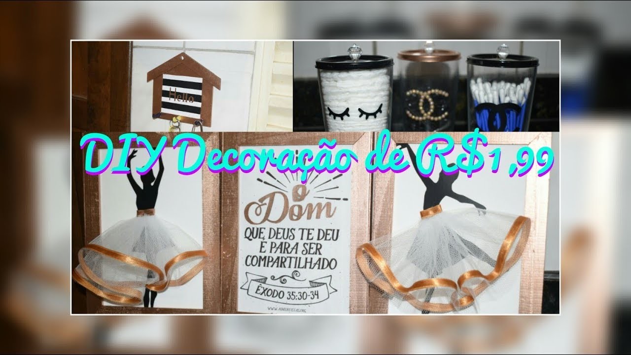 DIY Decoração de R$1,99 #1