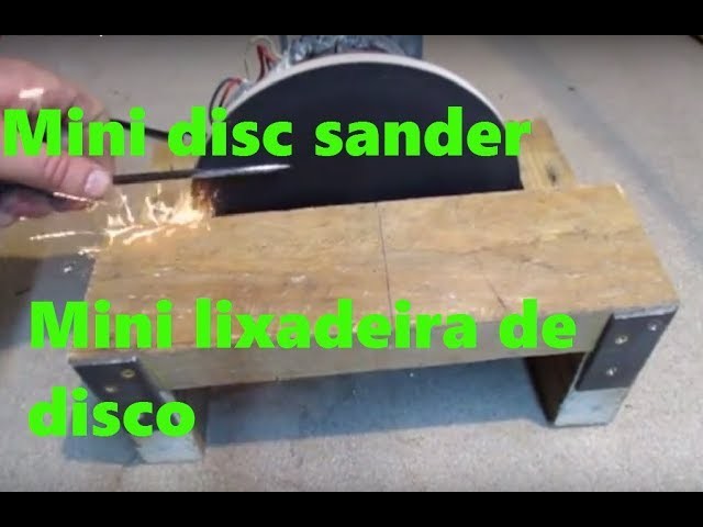 DIY-Disc Sander | Building a Disc Sander