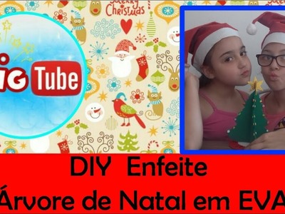 DIY Enfeite de Natal interação com Projeto BigTube