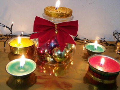 DIY Especial Velas de Natal