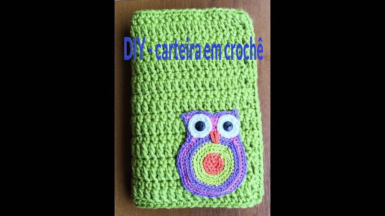DIY - Faça uma linda (e útil!) carteira em crochê! #ferias