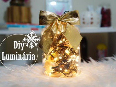 Diy| Luminária De Natal