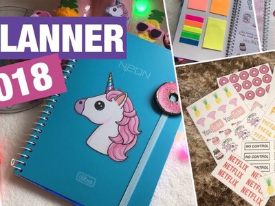 DIY PLANNER 2018 + SURPRESA | MARIANA VARGAS