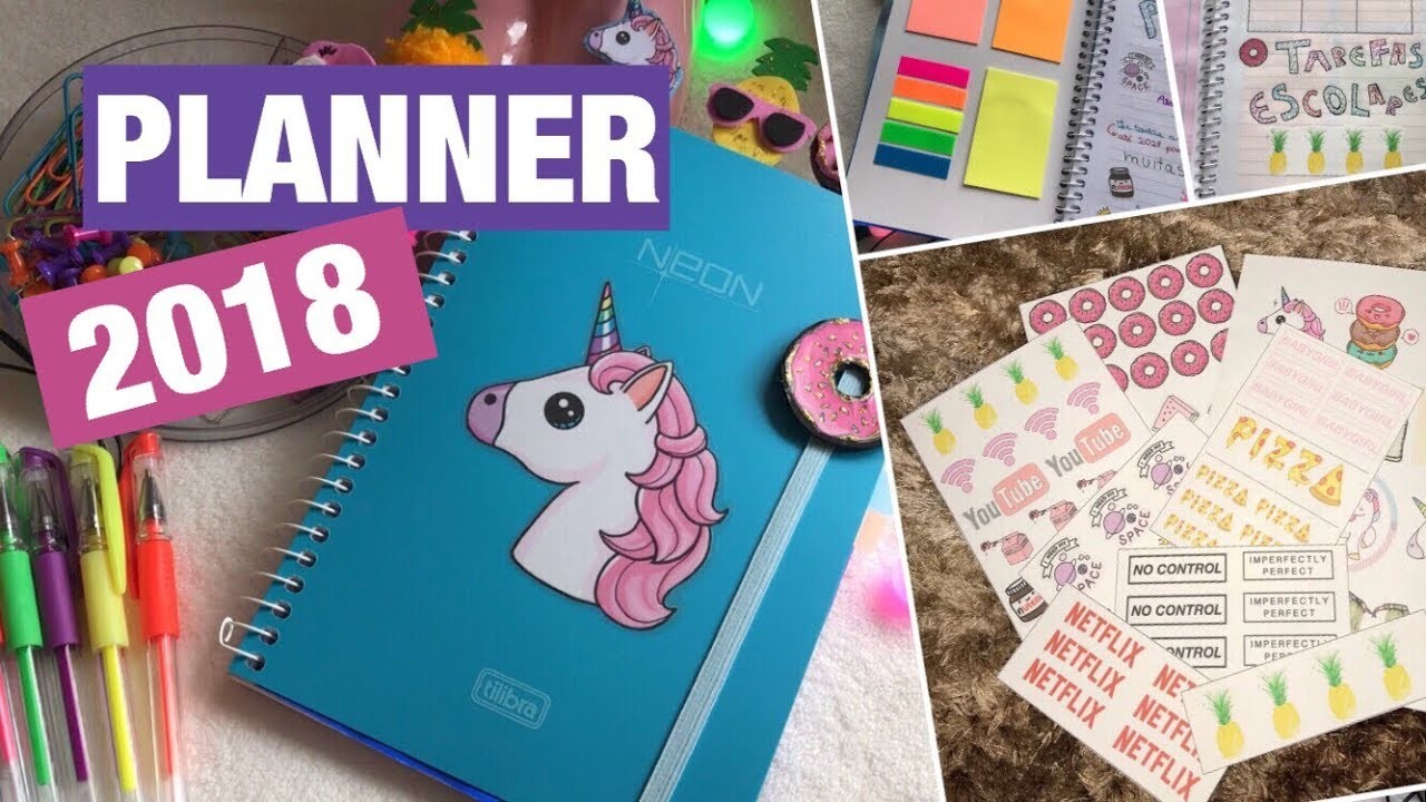 DIY PLANNER 2018 + SURPRESA | MARIANA VARGAS