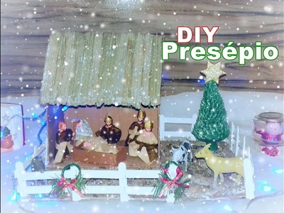 Diy Presépio com Palitos de Picolé  Parte 1 Especial de Natal #4