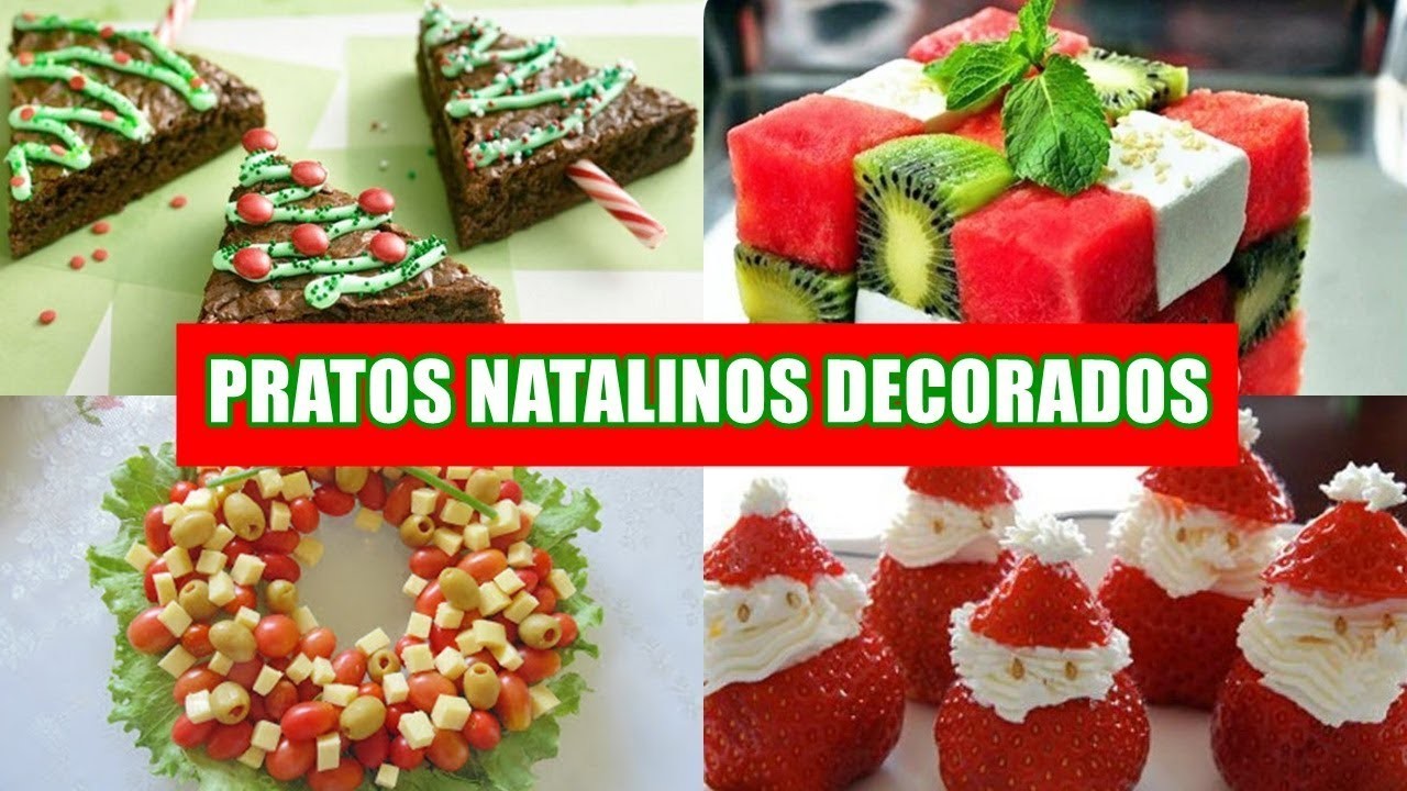 Ideias de decoração | comidas natalinas