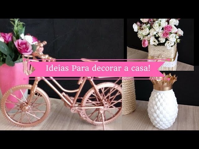 IDEIAS FÁCEIS E BARATAS DE DECORAÇÃO PARA CASA | Carla Oliveira