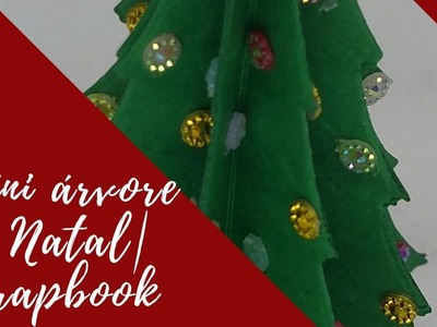 Mini árvore de Natal│Scrapbook