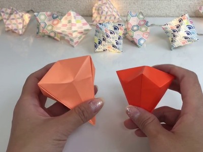 Origami - DIAMANTE de PAPEL(Diamond Paper) - Passo a Passo