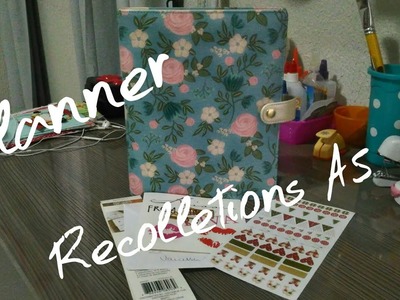 Planner Recollections Floral ???? A5 #review - minhas impressões!