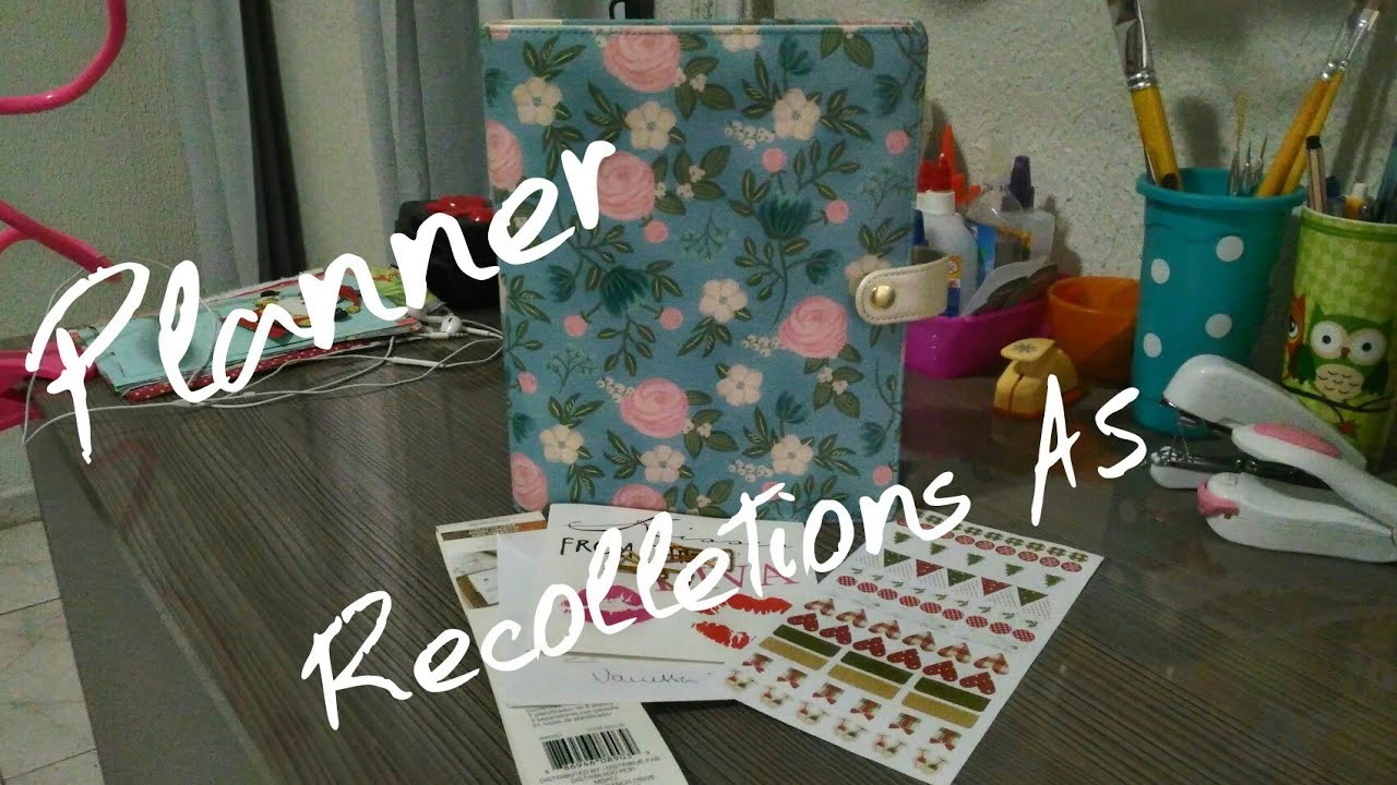 Planner Recollections Floral ???? A5 #review - minhas impressões!