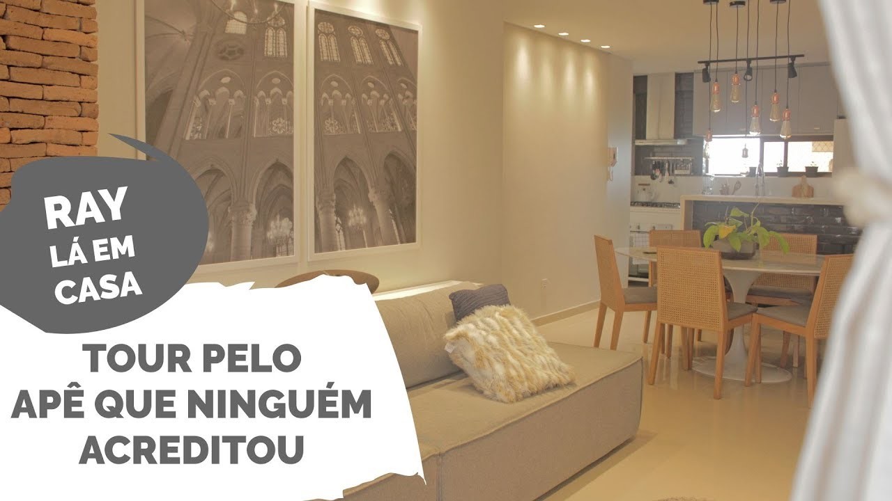 TOUR | POR APÊ COM INSPIRAÇÕES ESCANDINAVAS feat. @apto502.b| #RAYLÁEMCASA 1