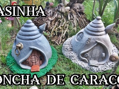 CASINHA CONCHA DE CARACOL   CIMENTO