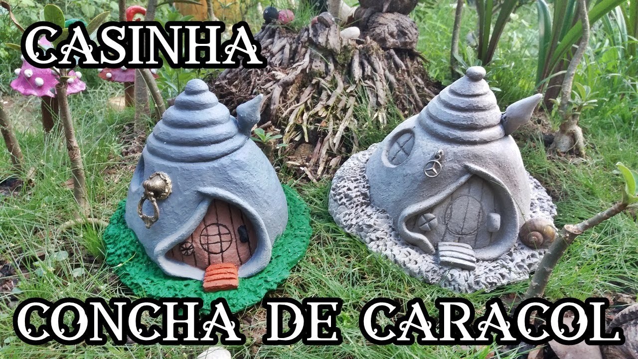 CASINHA CONCHA DE CARACOL   CIMENTO